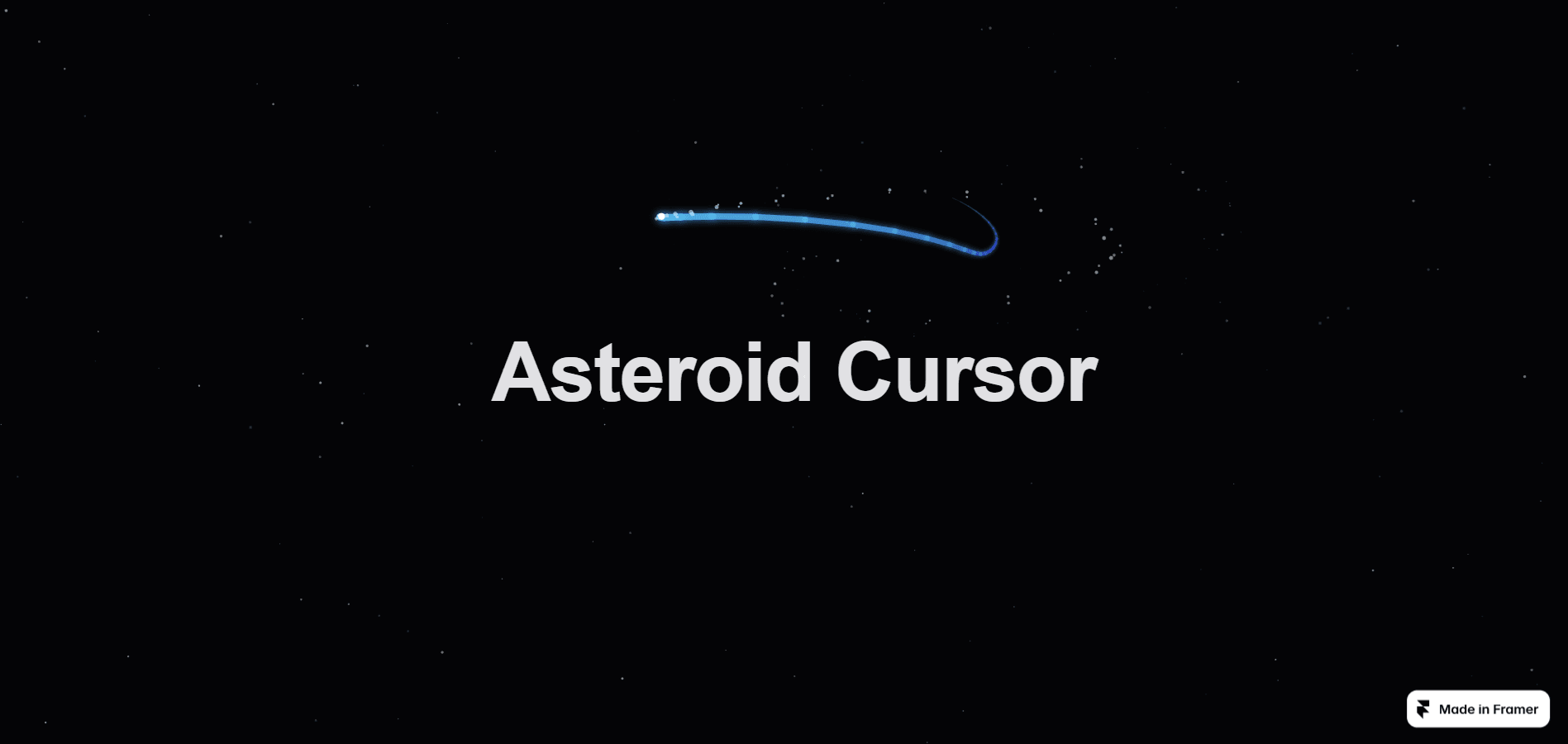 Asteroid Cursor