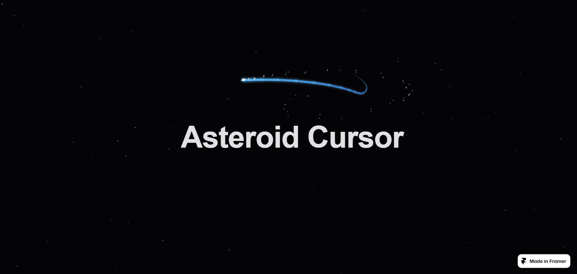 Asteroid Cursor