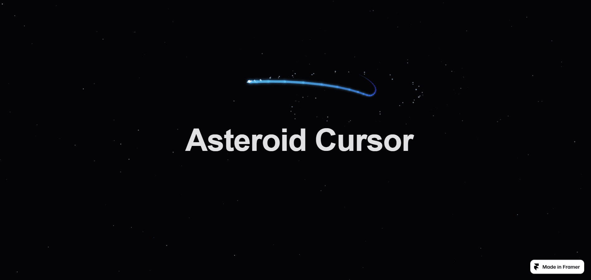 Asteroid Cursor