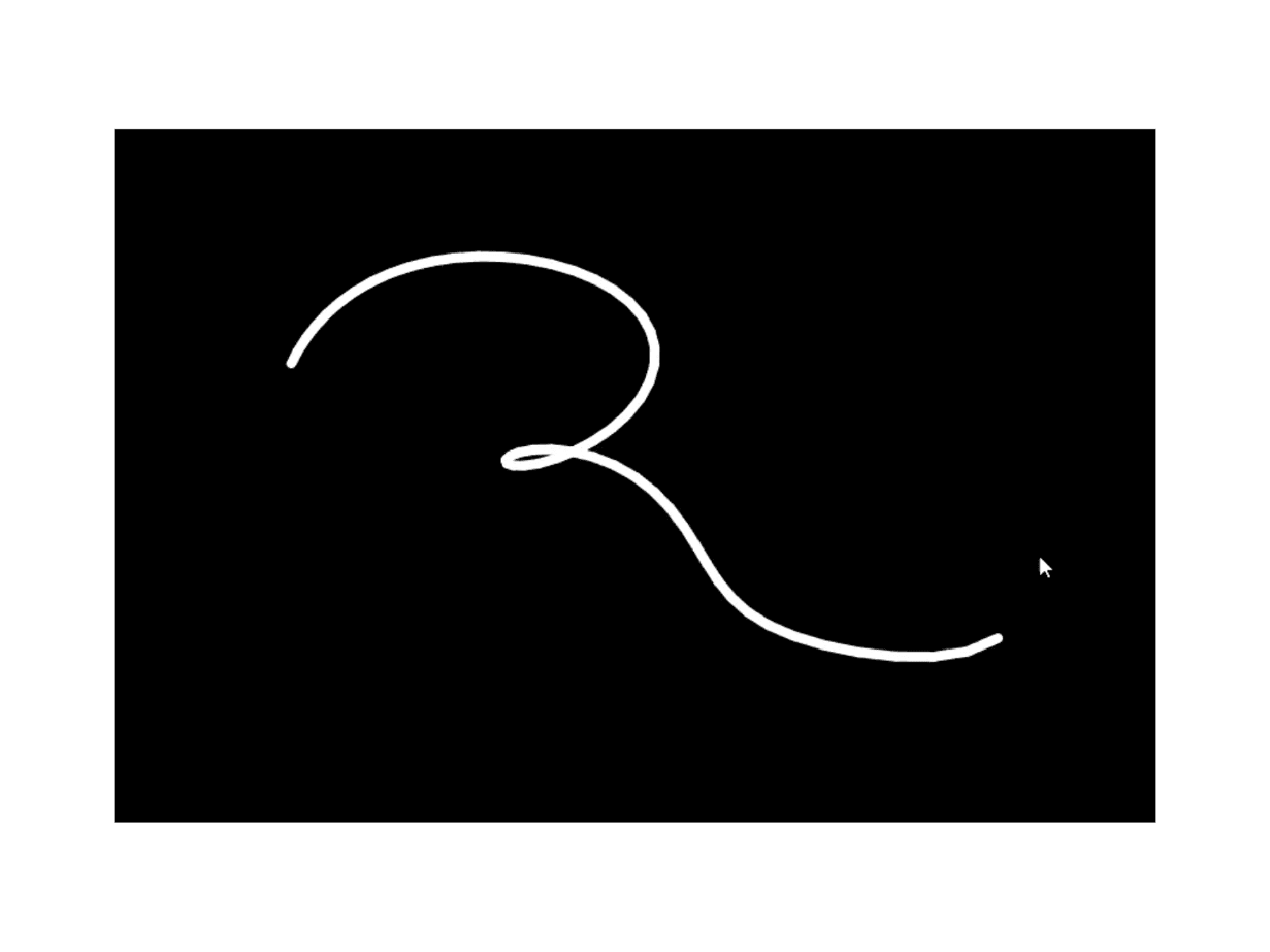 Cursor Rope Effect
