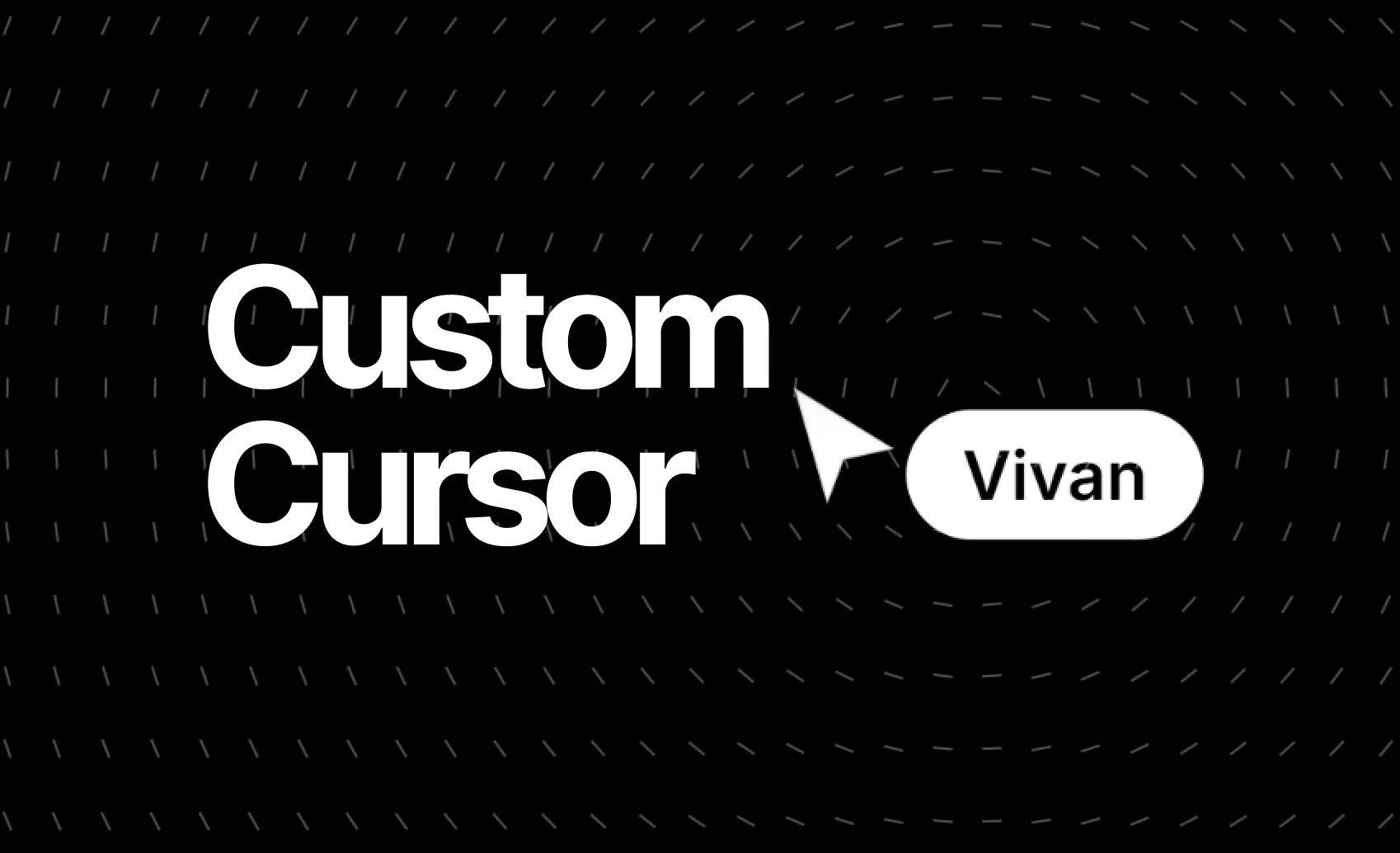 Custom Pointer