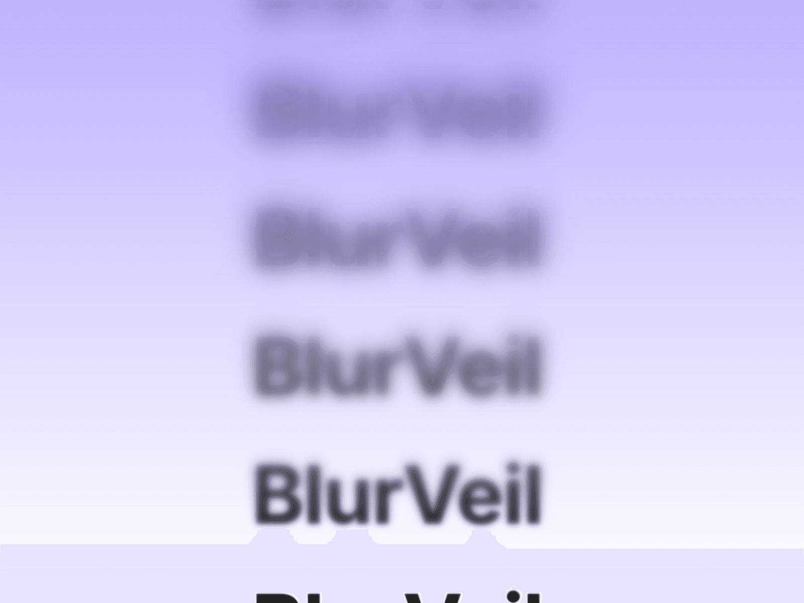 BlurVeil