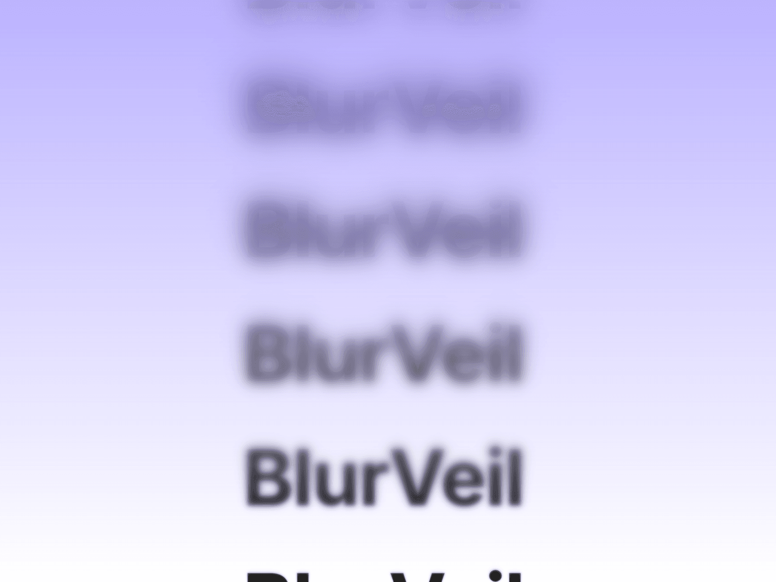 BlurVeil