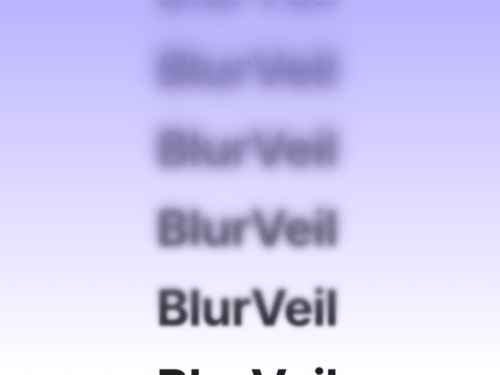 BlurVeil