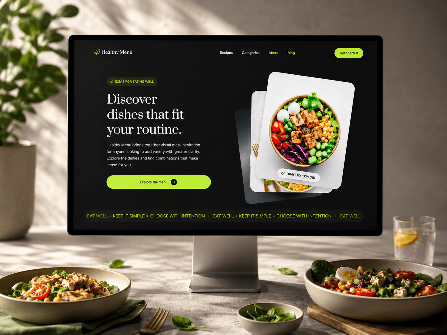 Healthy Menu