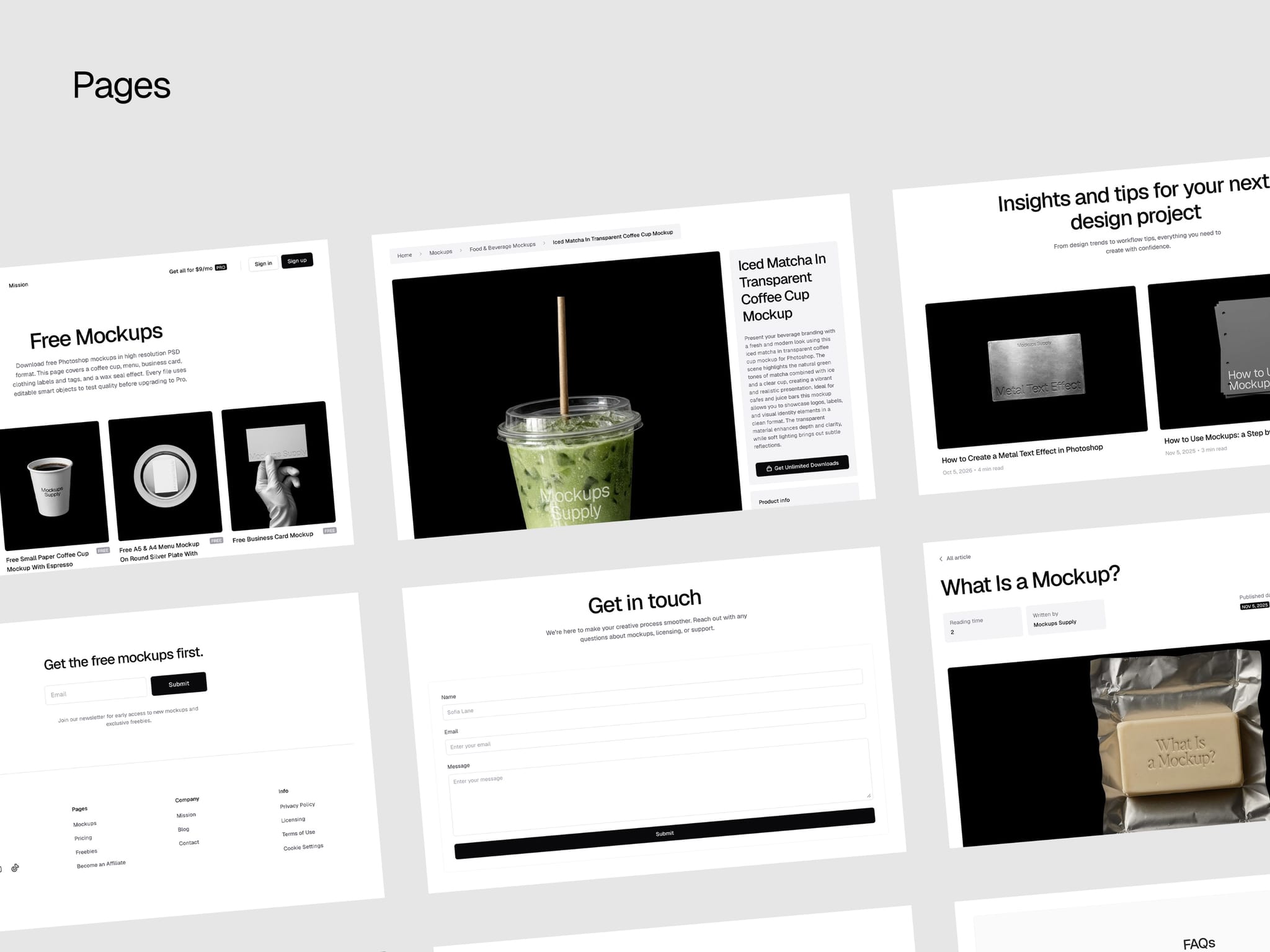Mockups Supply
