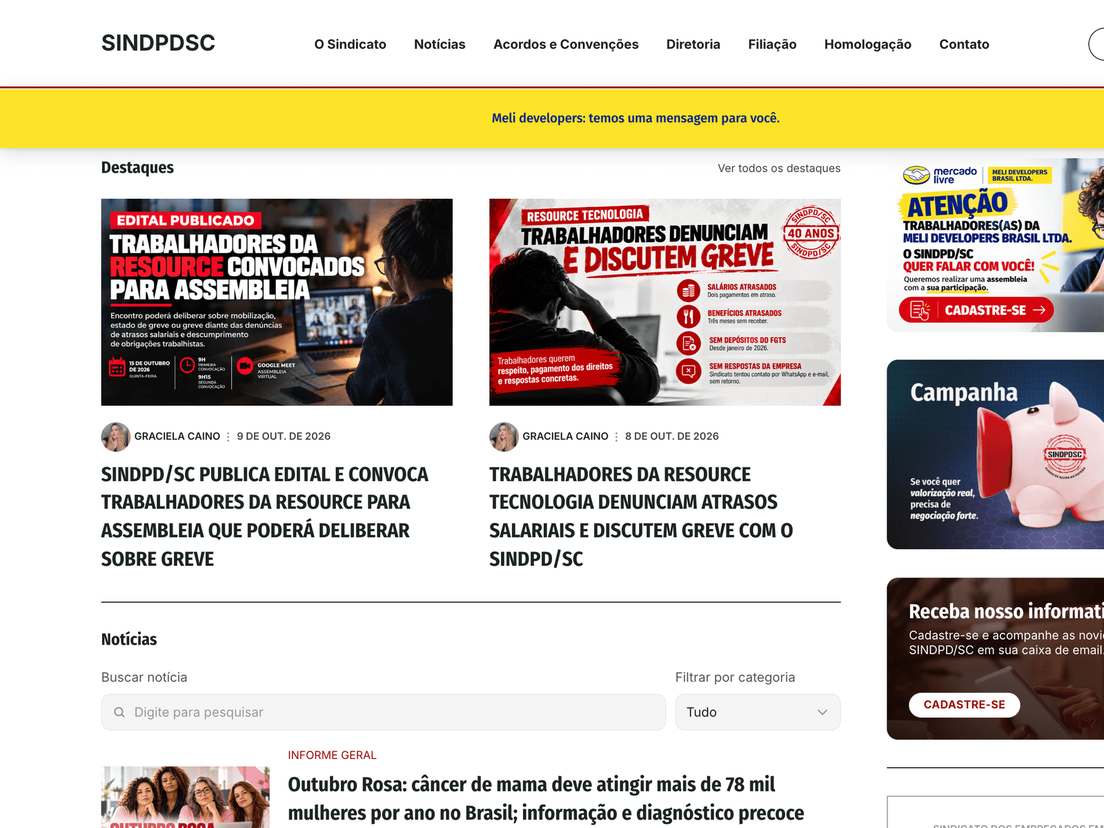 SINDPD SC