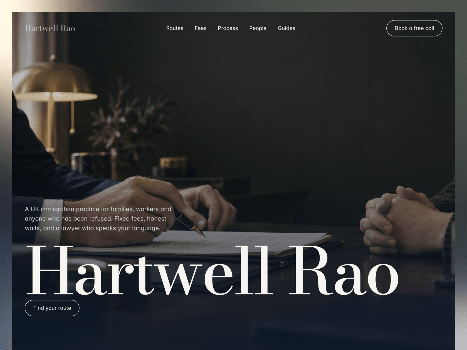 Hartwell Rao