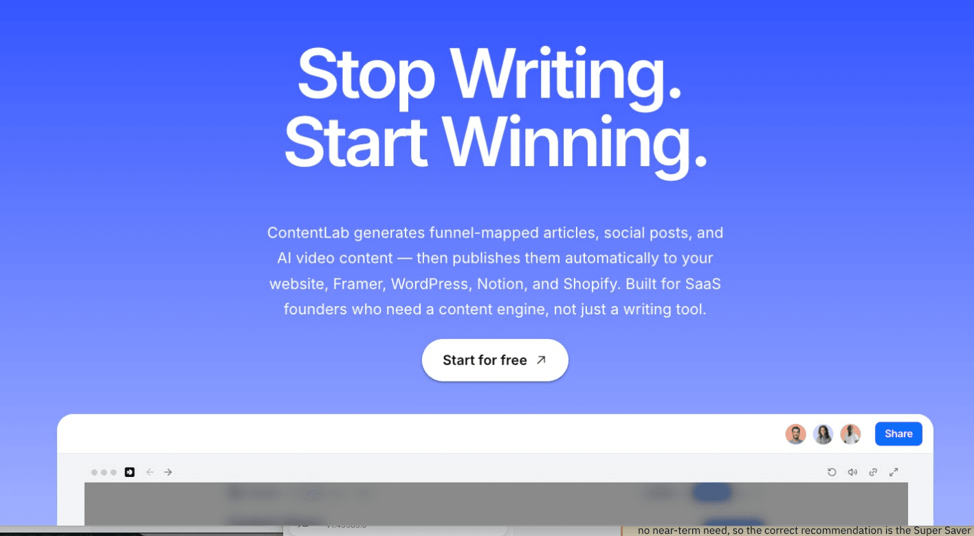 ContentLab Template