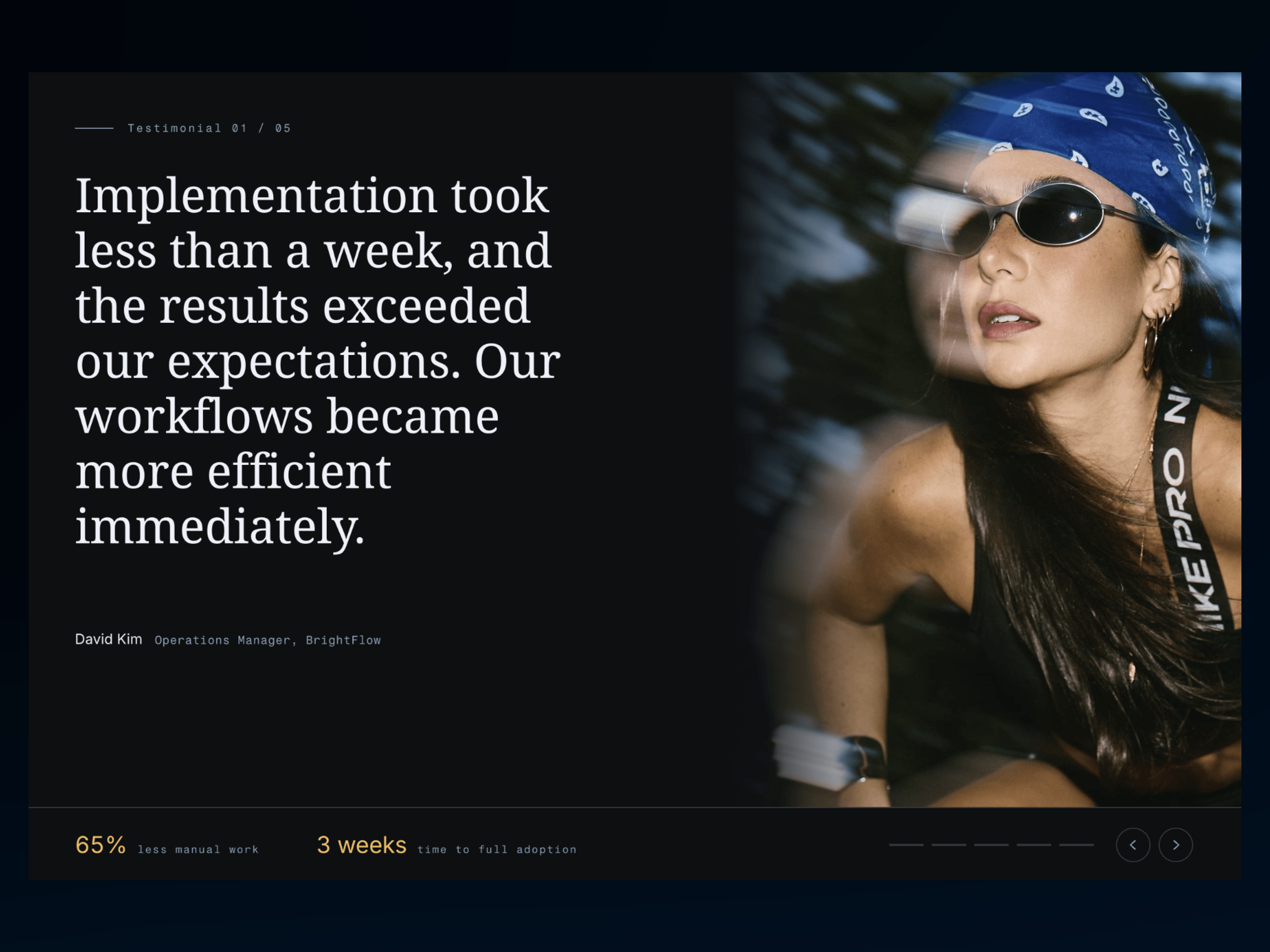 Edge Testimonial