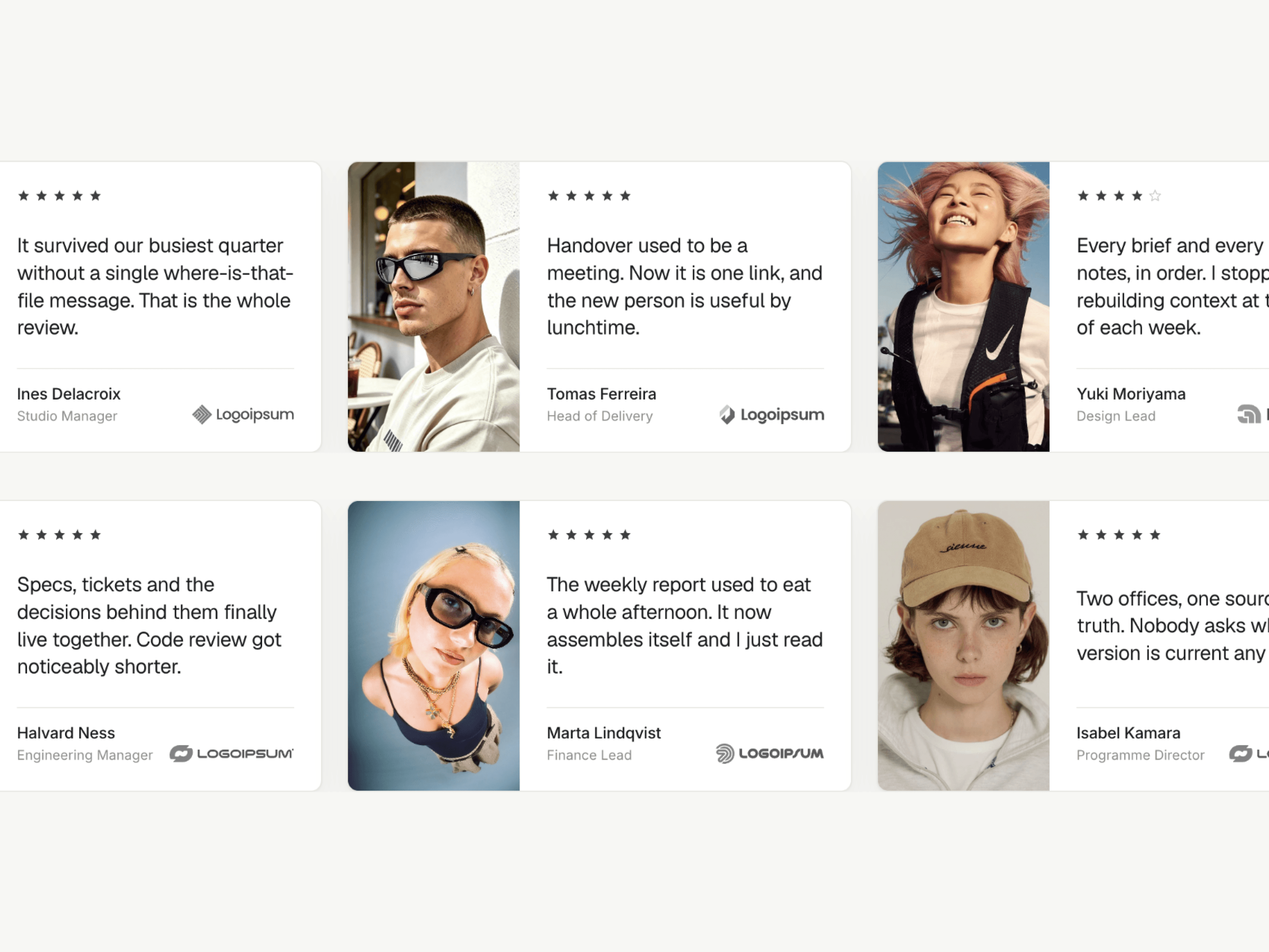 Portrait Testimonial