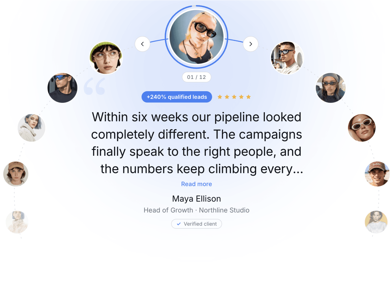 Arc Dial Testimonial