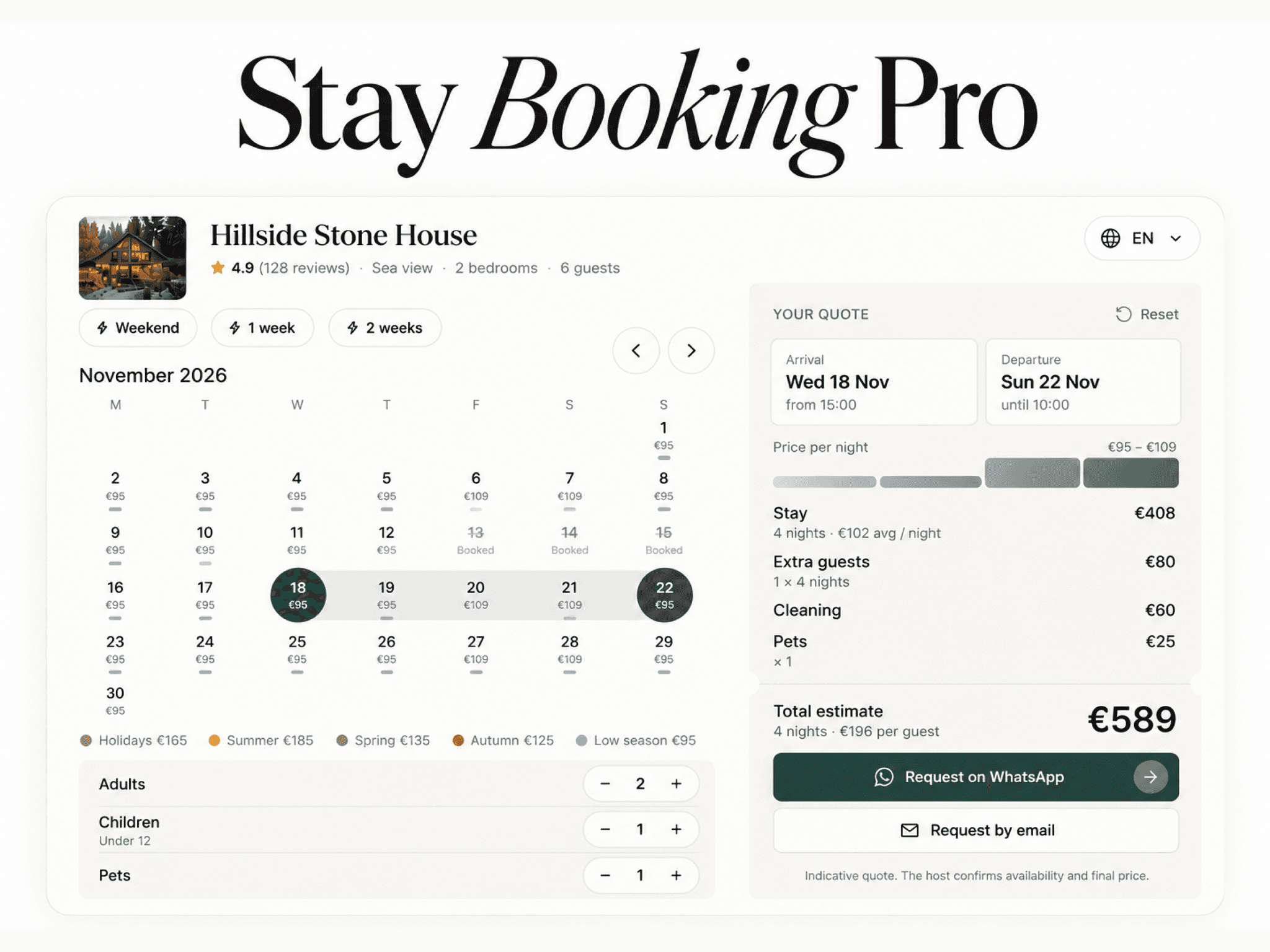 Stay Booking Pro