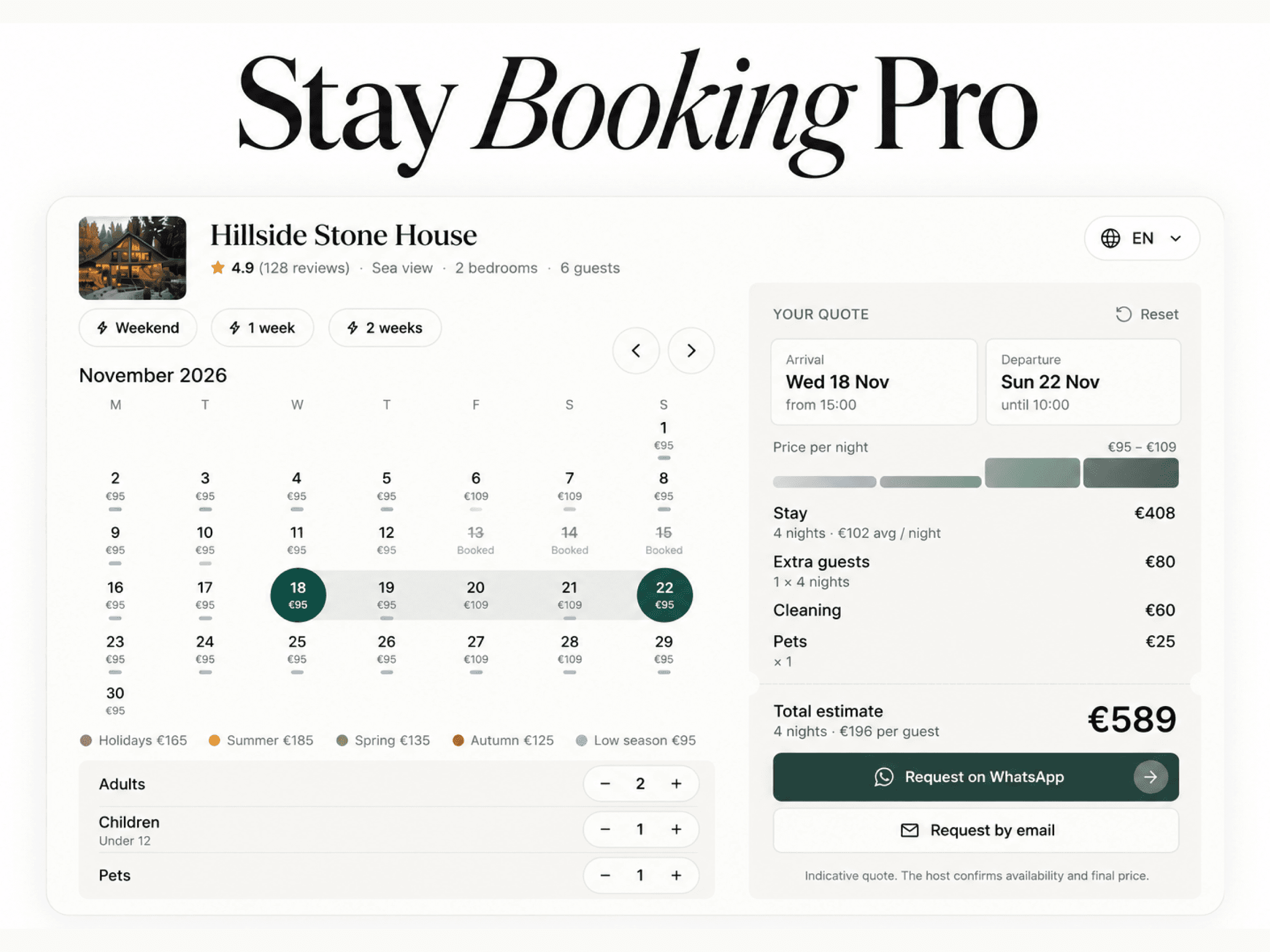 Stay Booking Pro