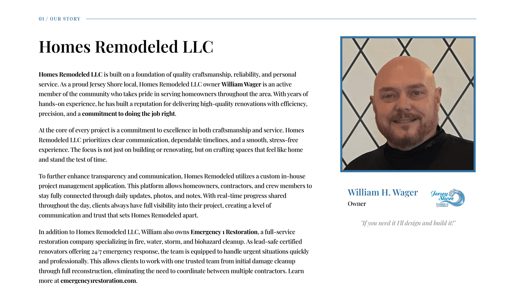 Homes Remodeled LLC.