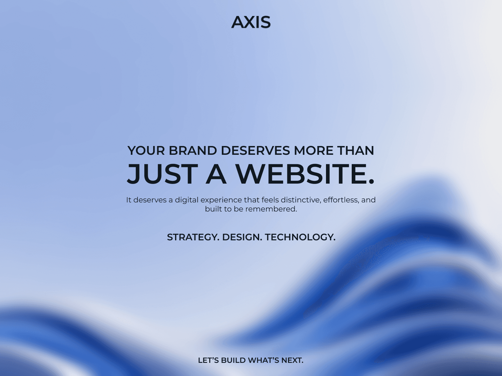 Axis PRODIGI Site