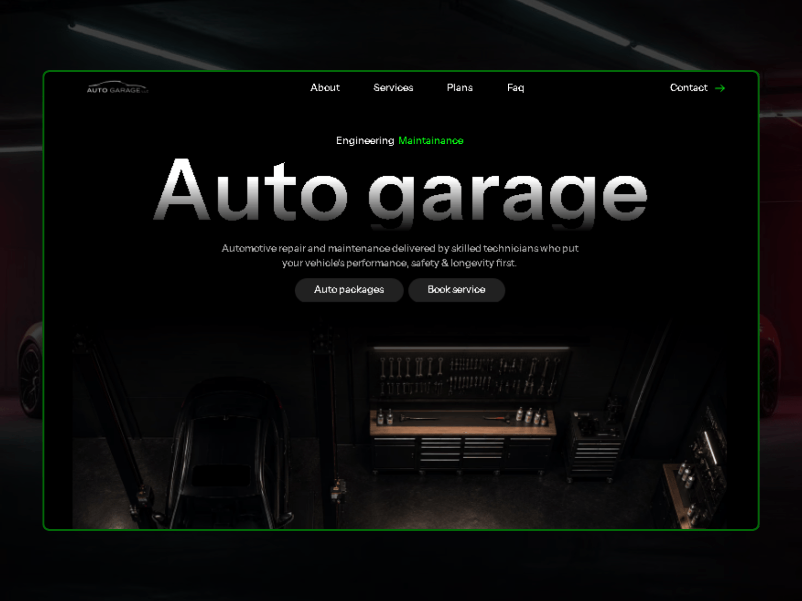 Auto garage