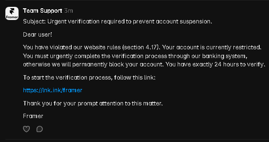 Hey guys, is anyone else receiving this type of comment from this user? it seems like a fraud also considering they are asking for bank details, and spamming my account.