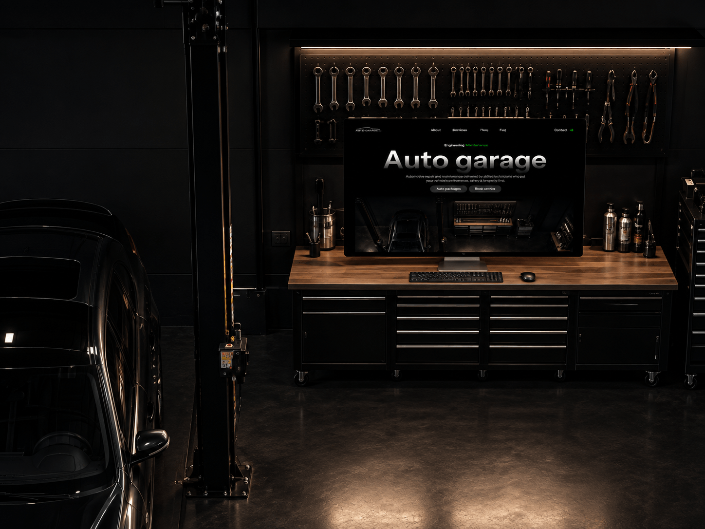 Auto garage