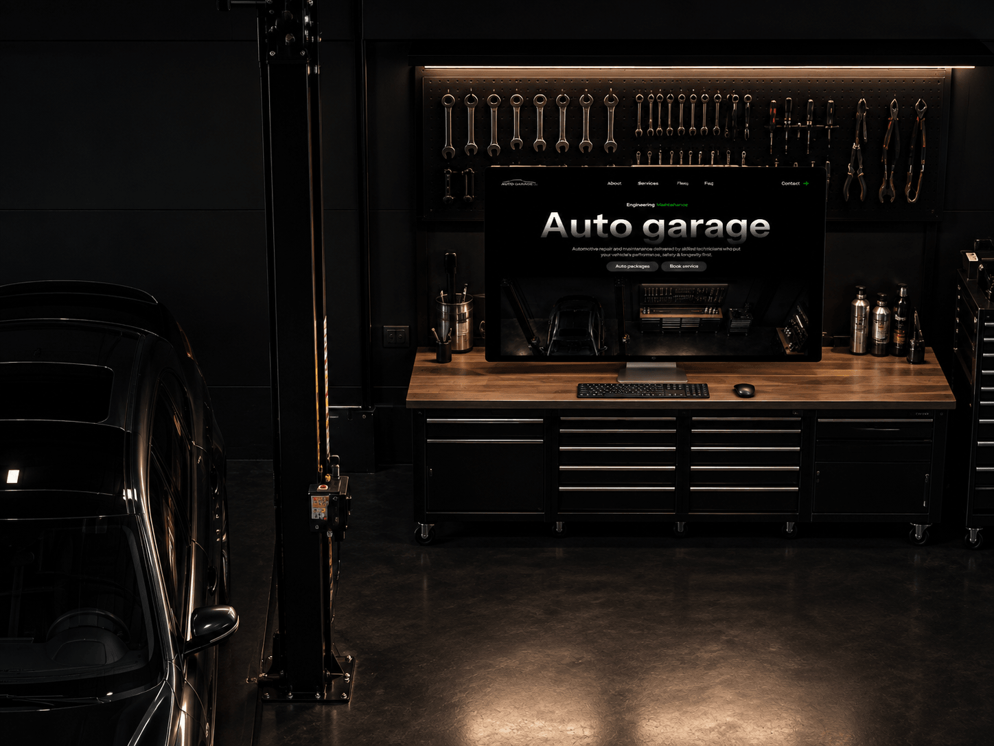 Auto garage