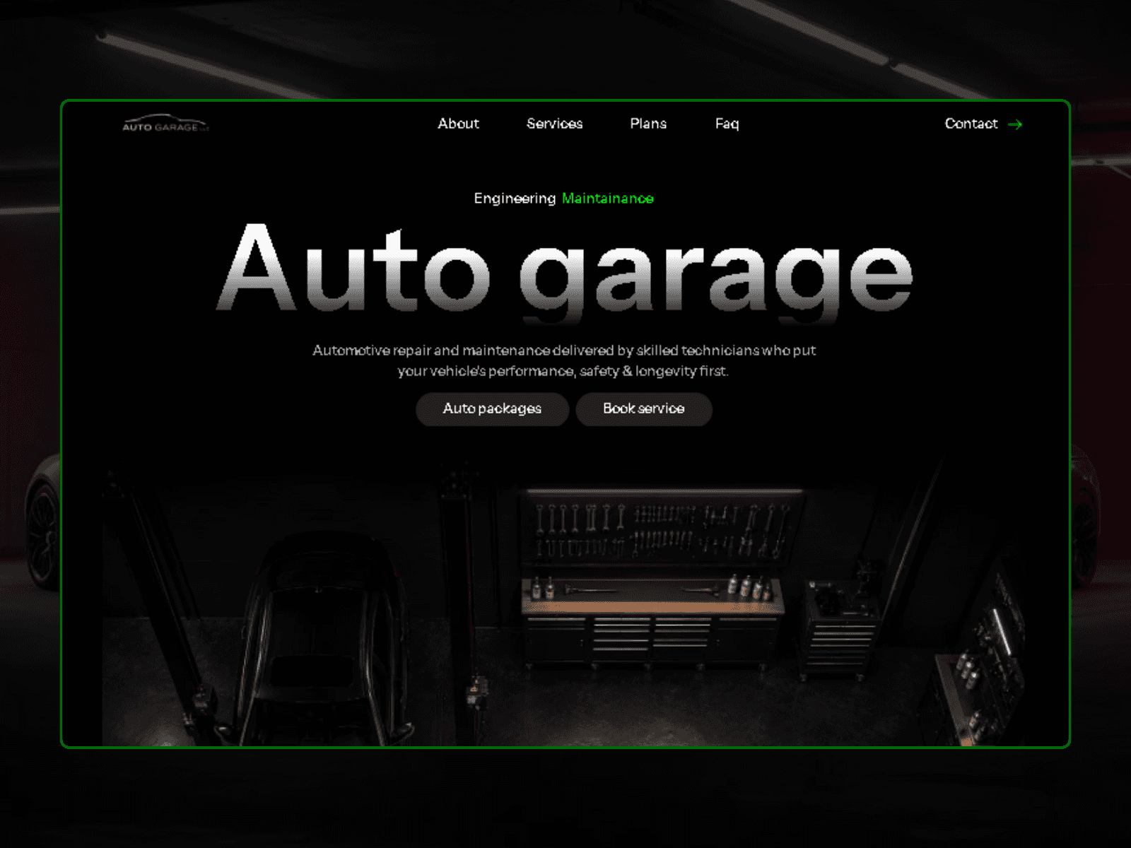 Auto garage