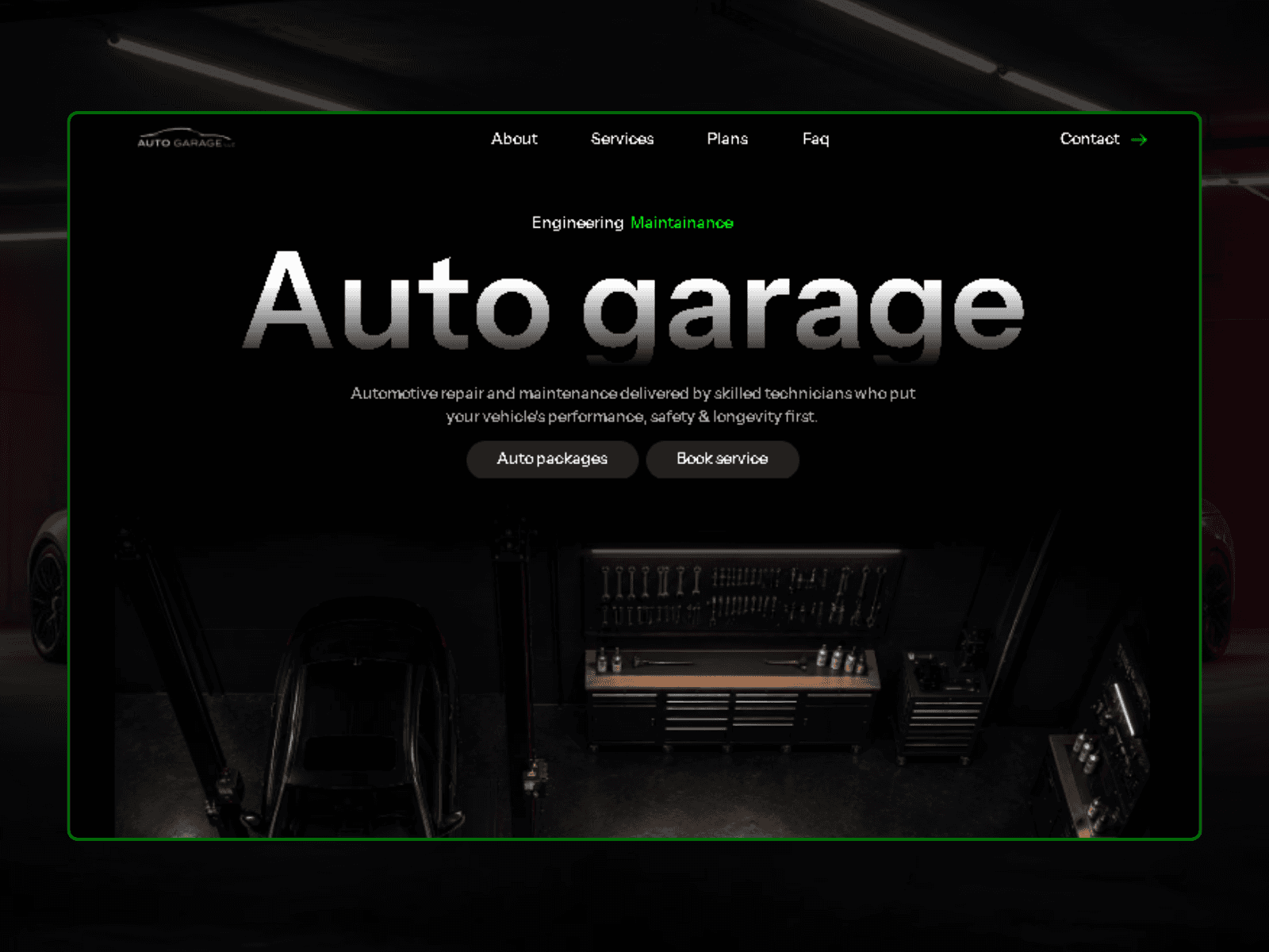 Auto garage