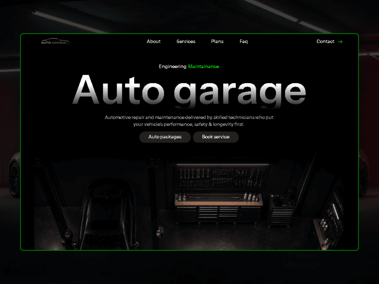 Auto garage