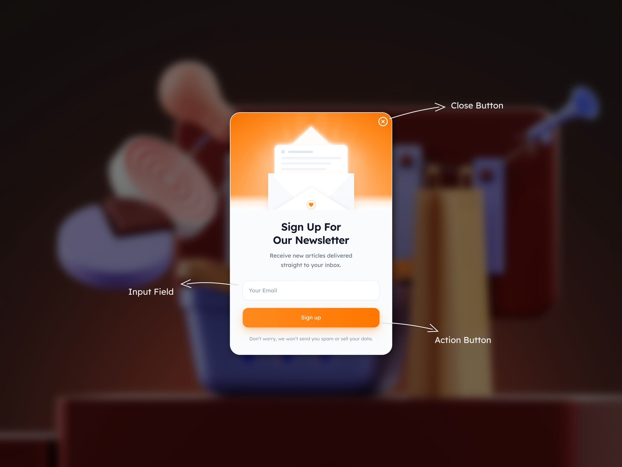 Envelope Popup