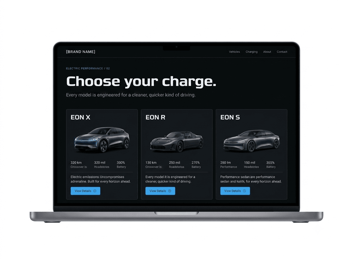 EON — EV Website