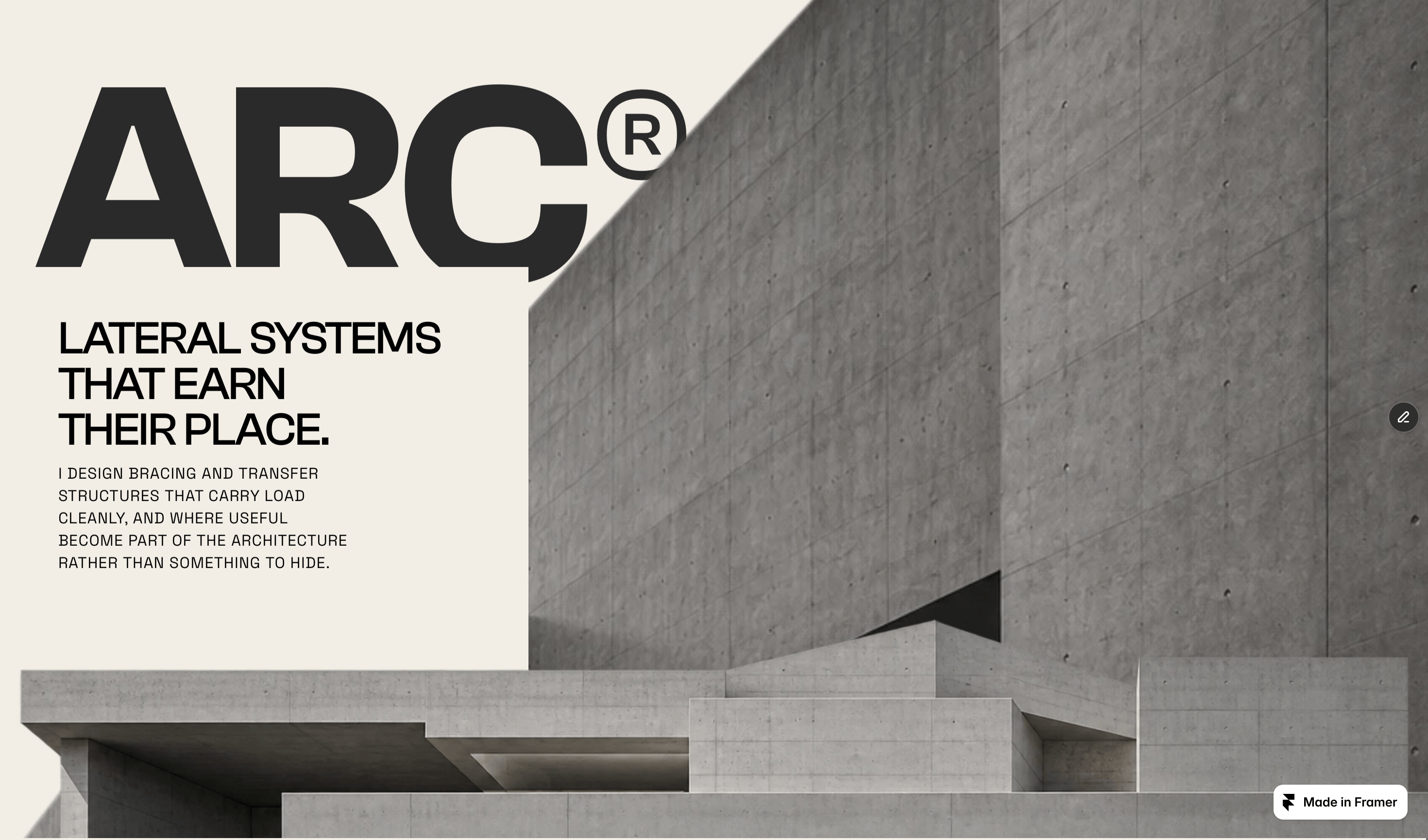Been busy on this structural engineer website.A few finishing touches to make then I'll upload a video.Is it template material?