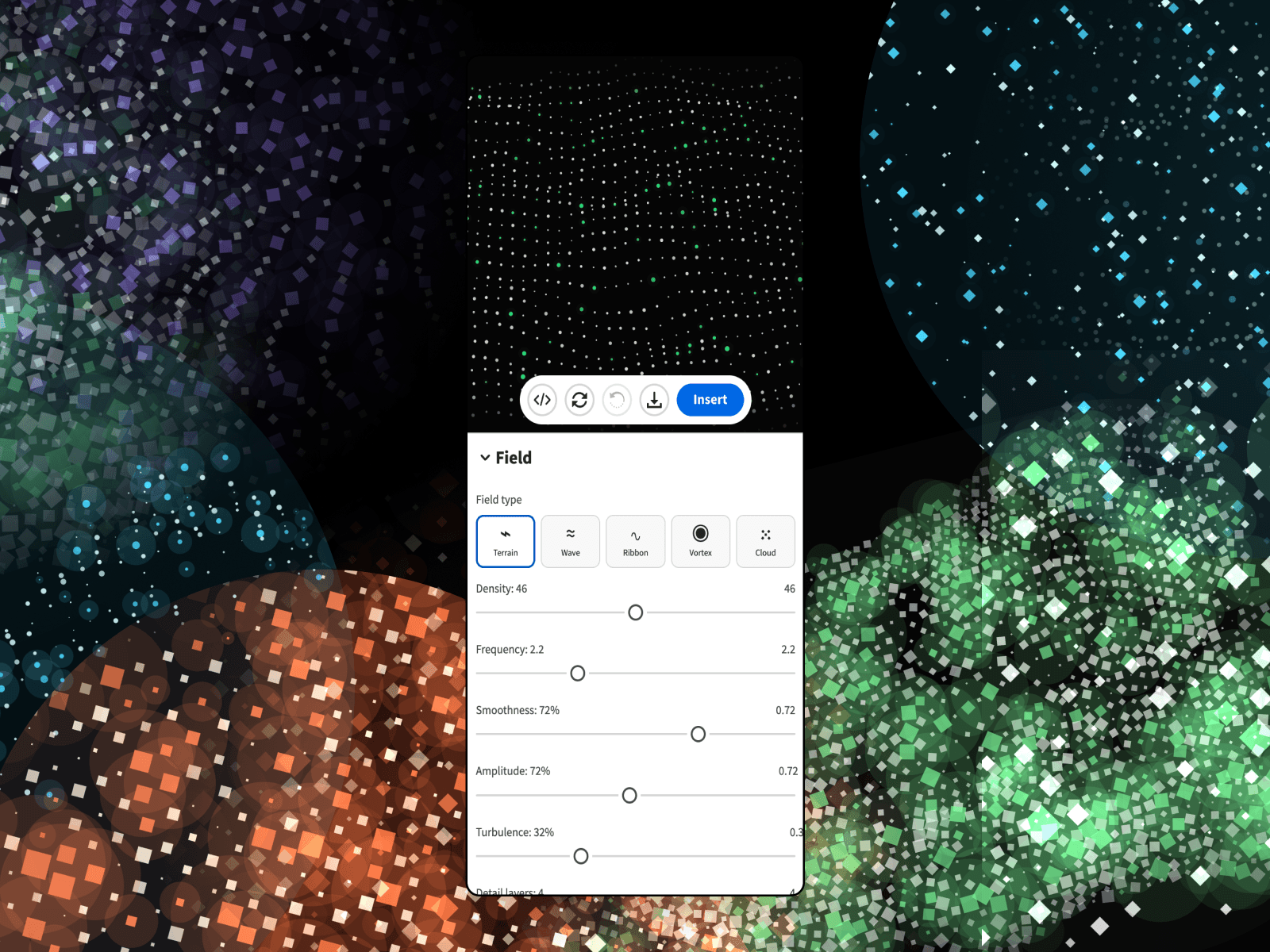 Geo Particles Generator