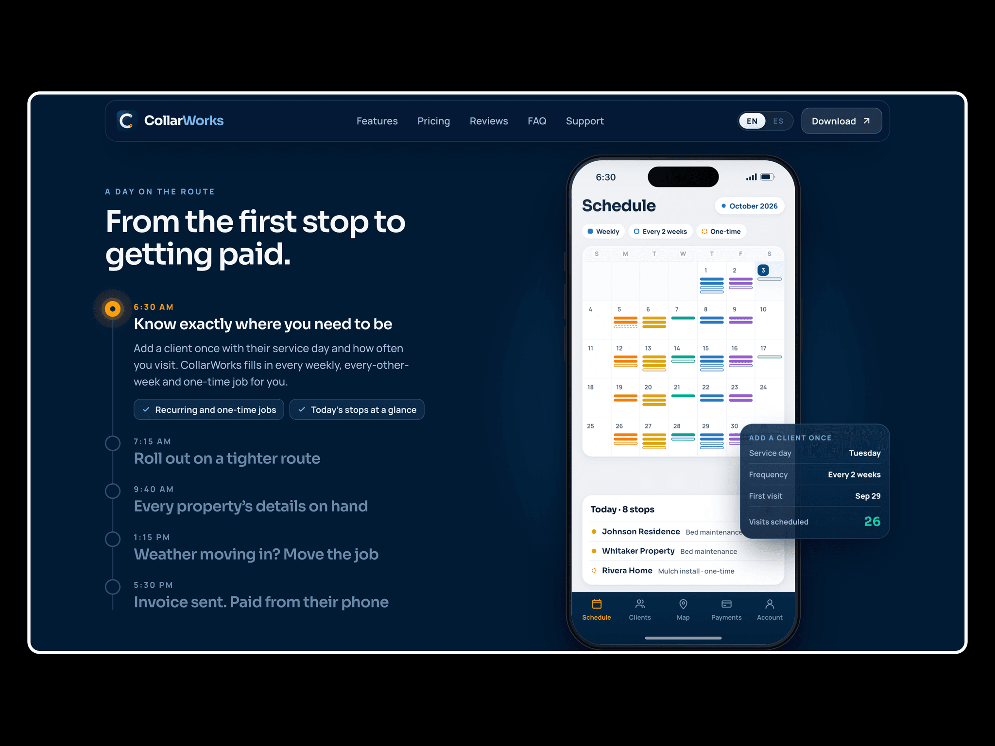 CollarWorks IOS App