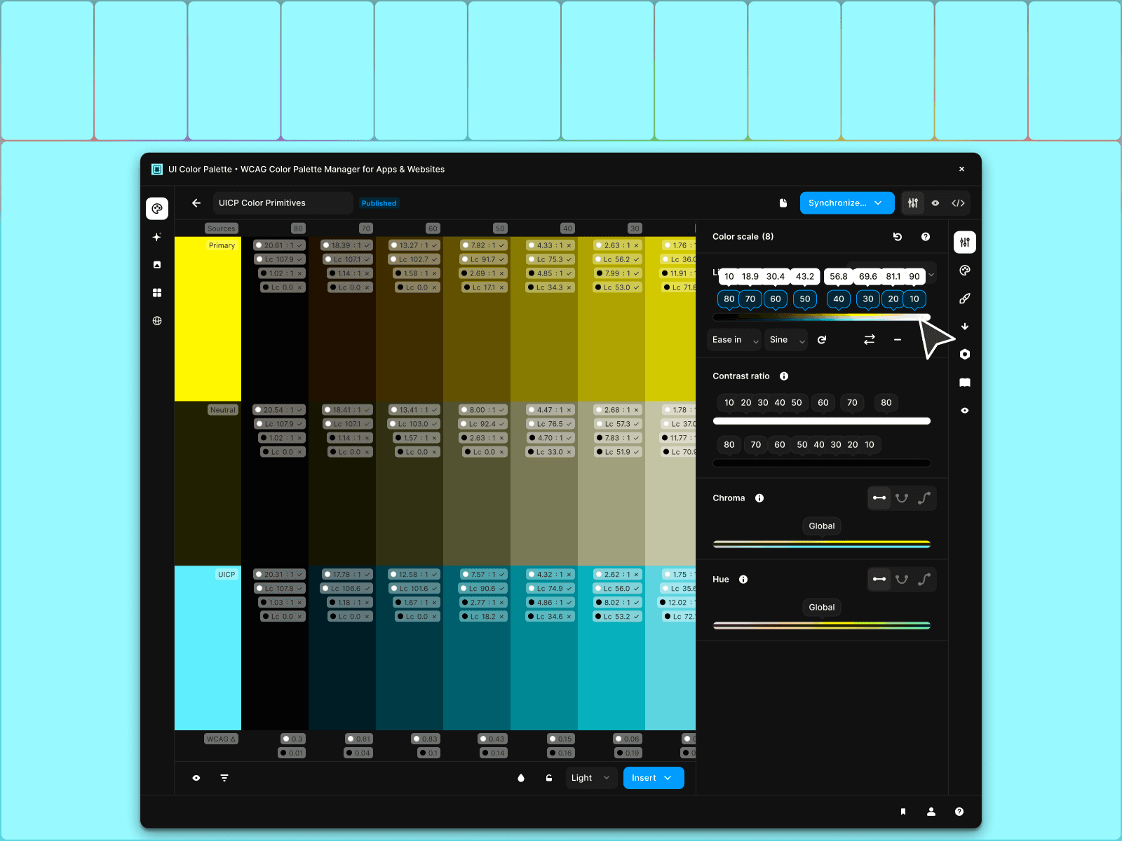 UI Color Palette