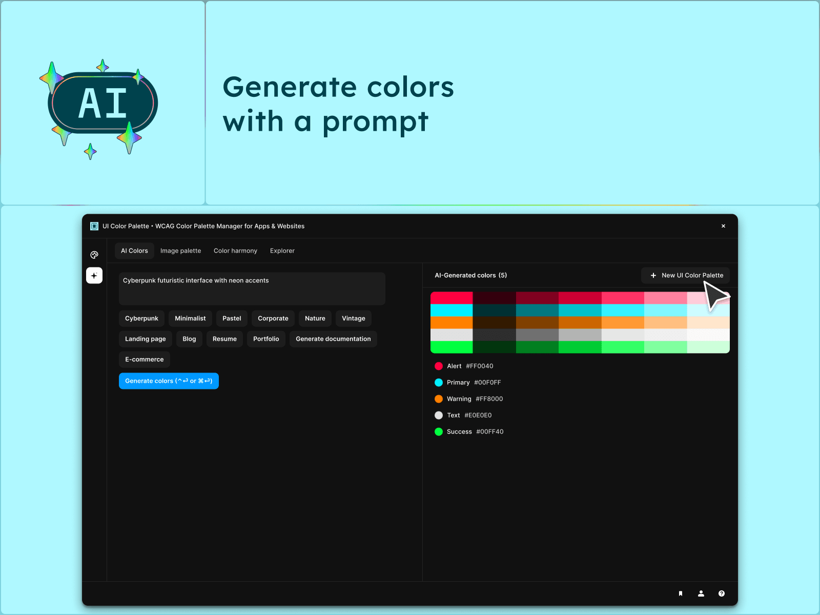 UI Color Palette