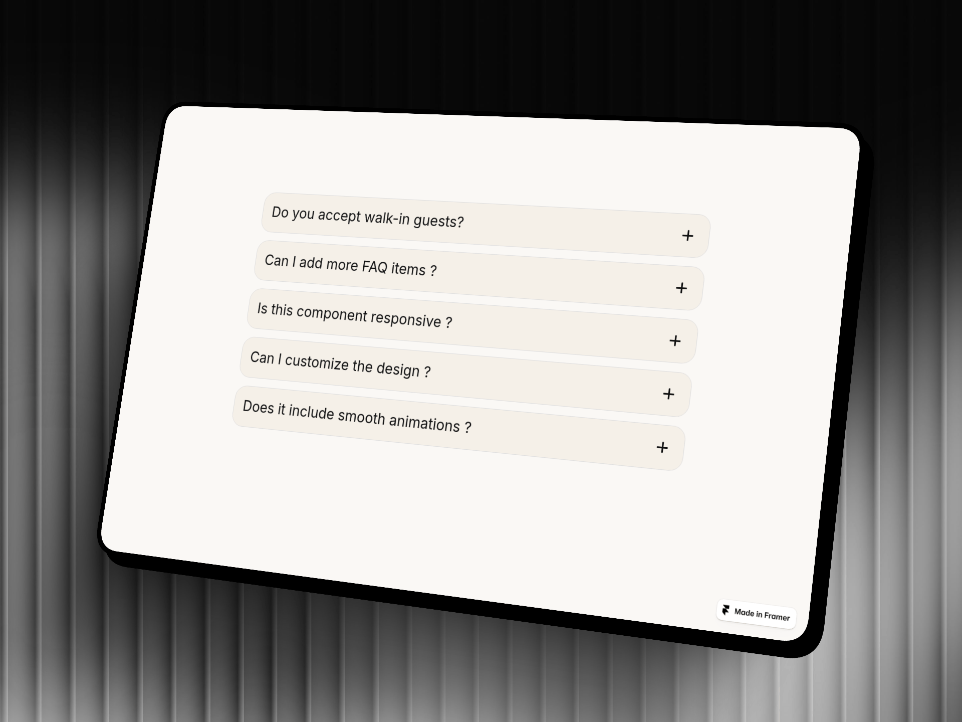 FAQ Flow