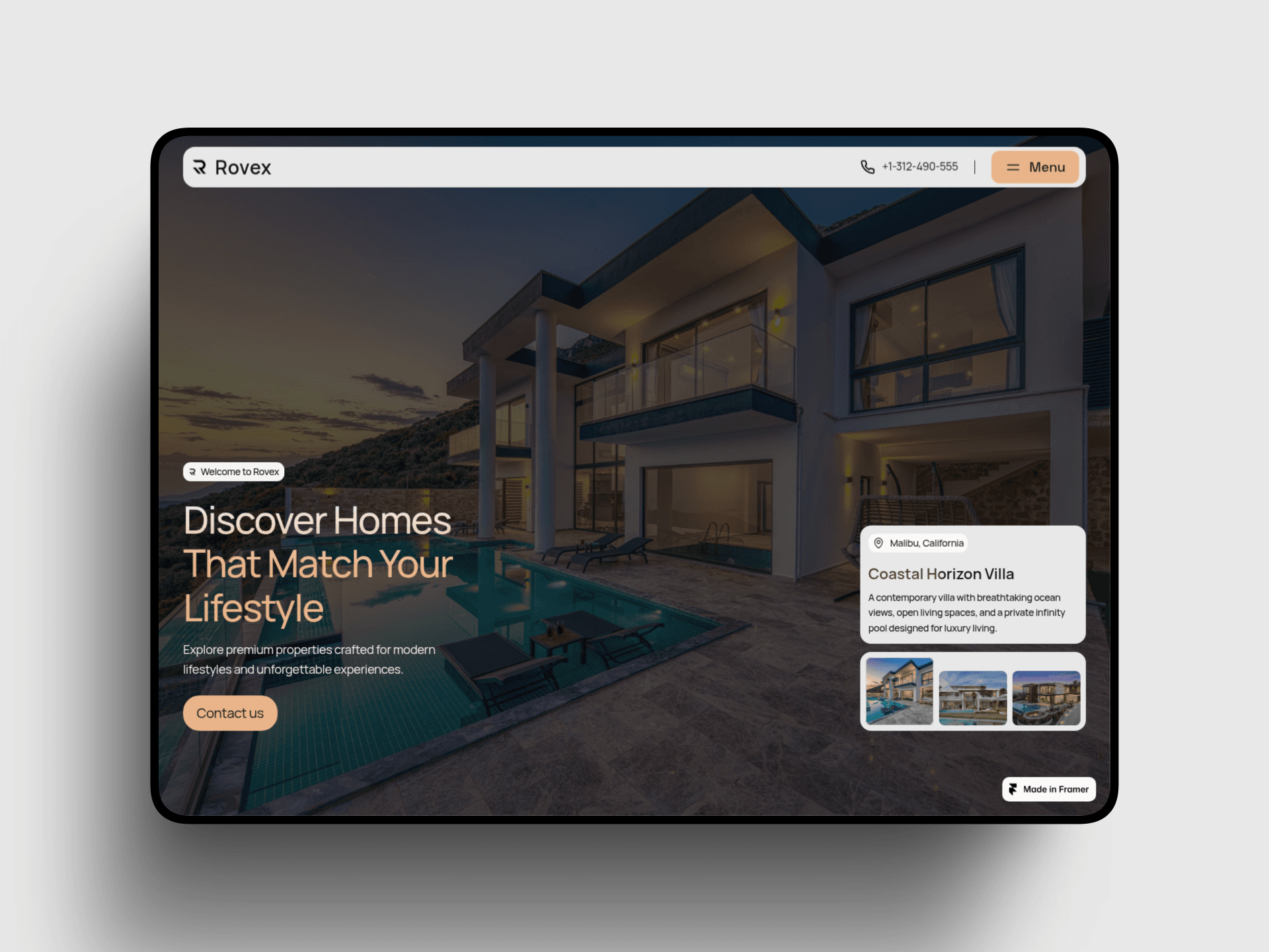 Rovex — Luxury Homes