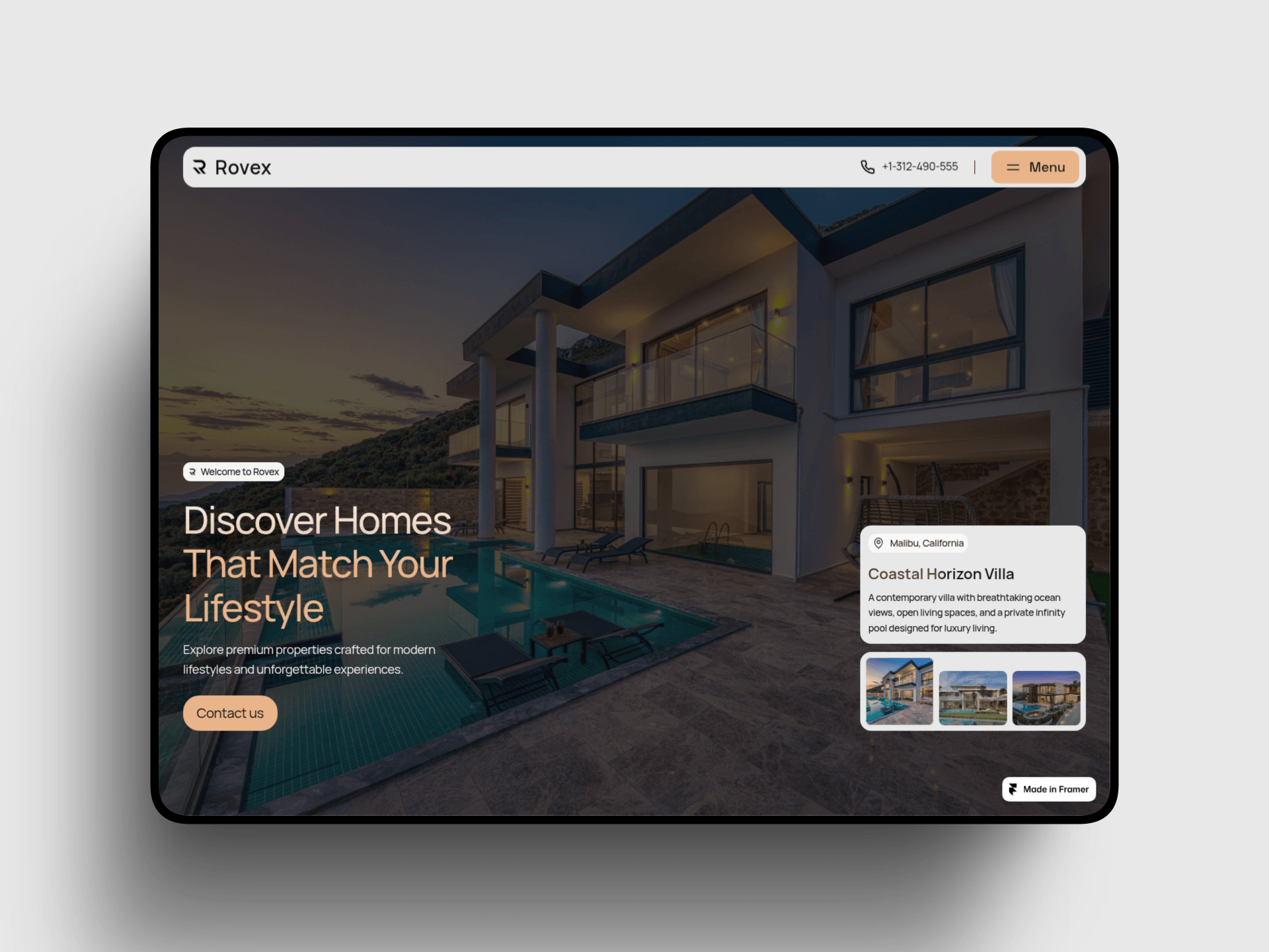 Rovex — Luxury Homes