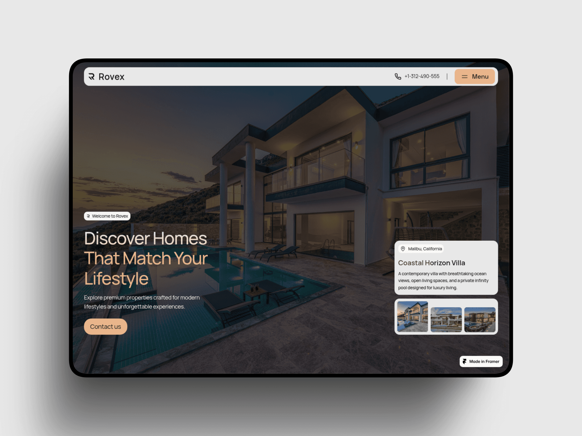 Rovex — Luxury Homes