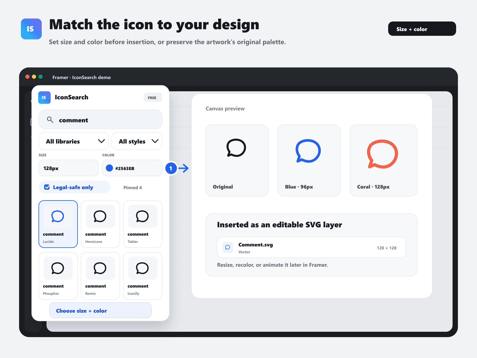 IconSearch SVG Icons