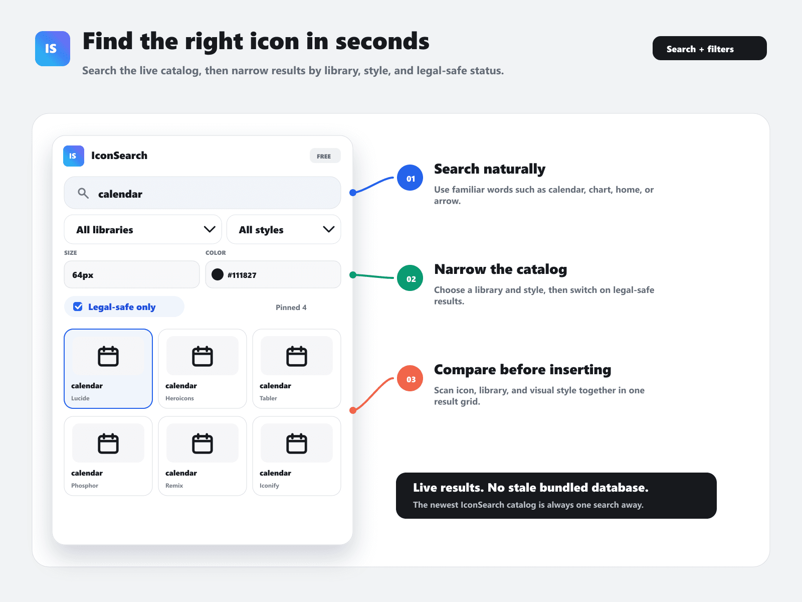 IconSearch SVG Icons