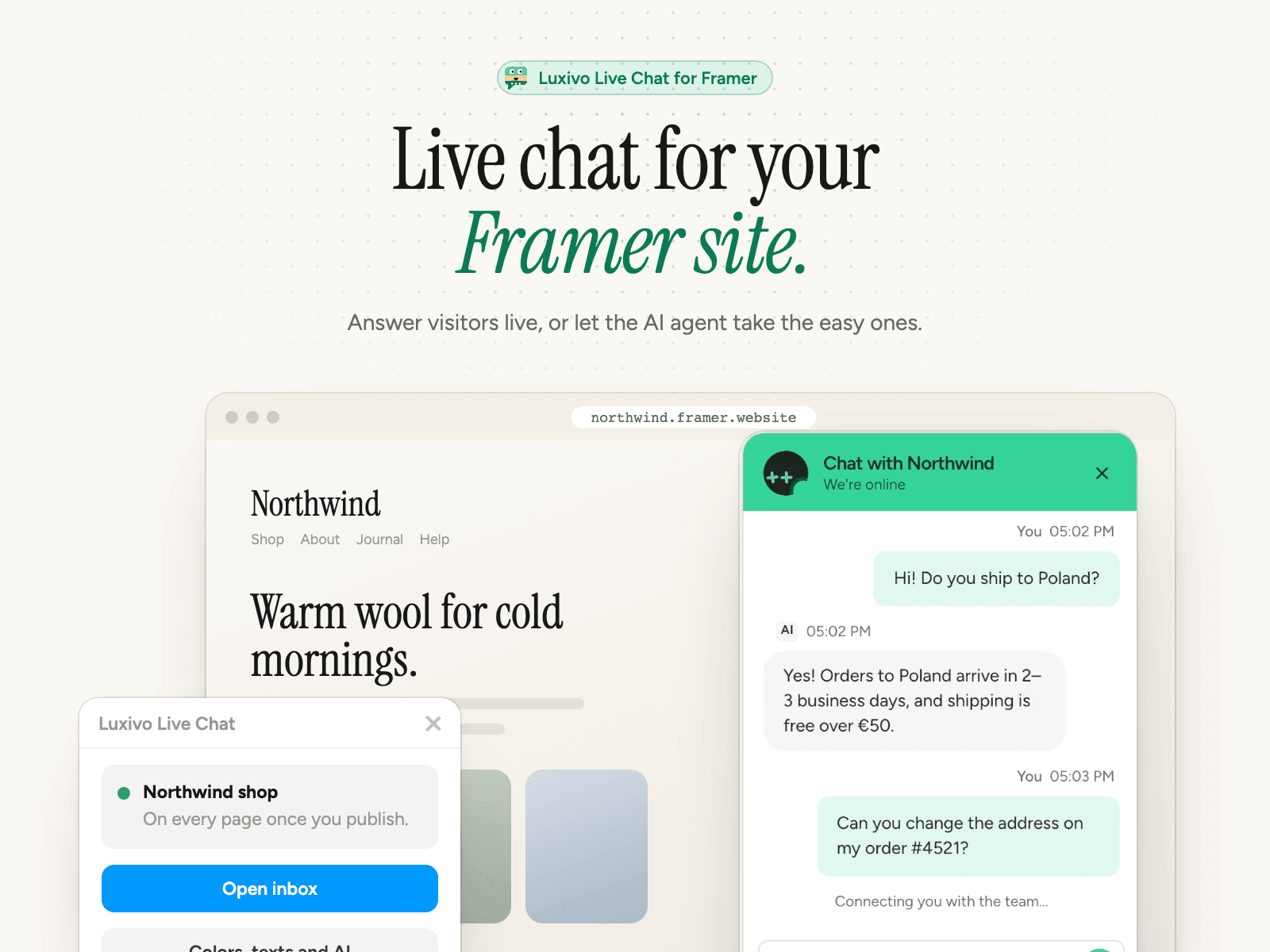 Luxivo Live Chat