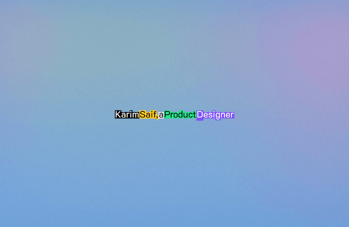 Design Title Text