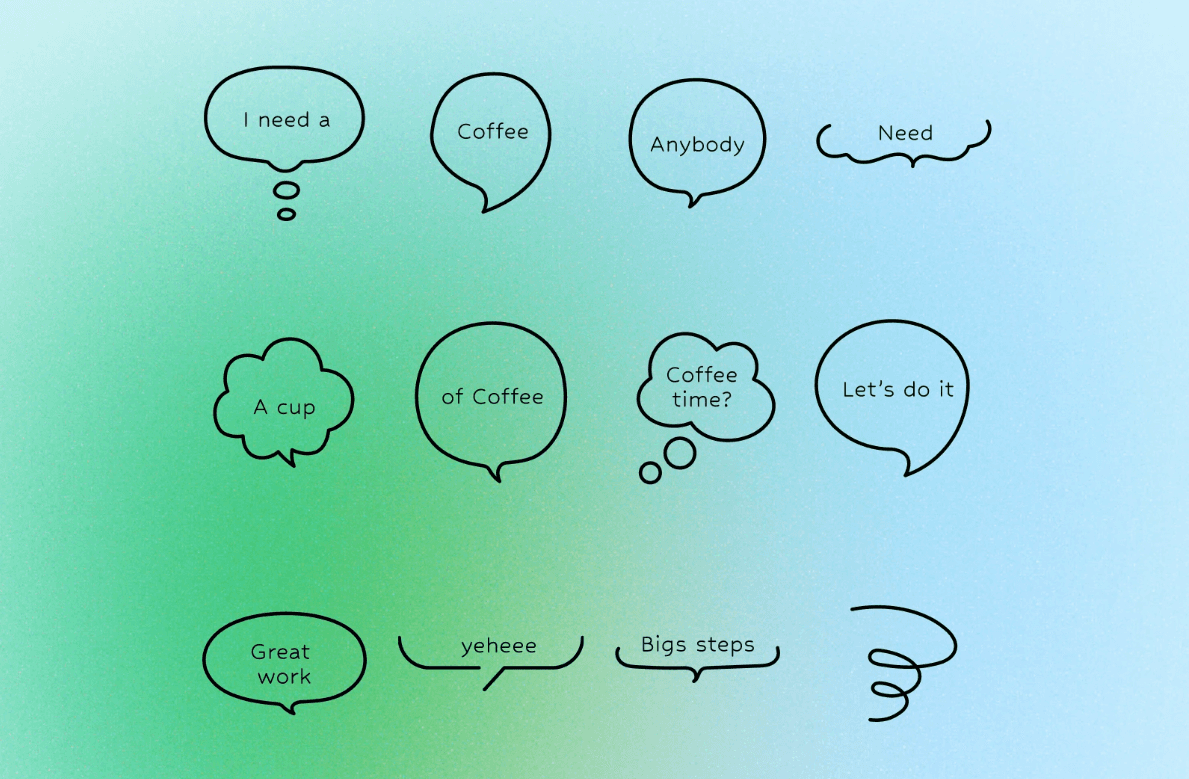 Speech Bubbles Demo