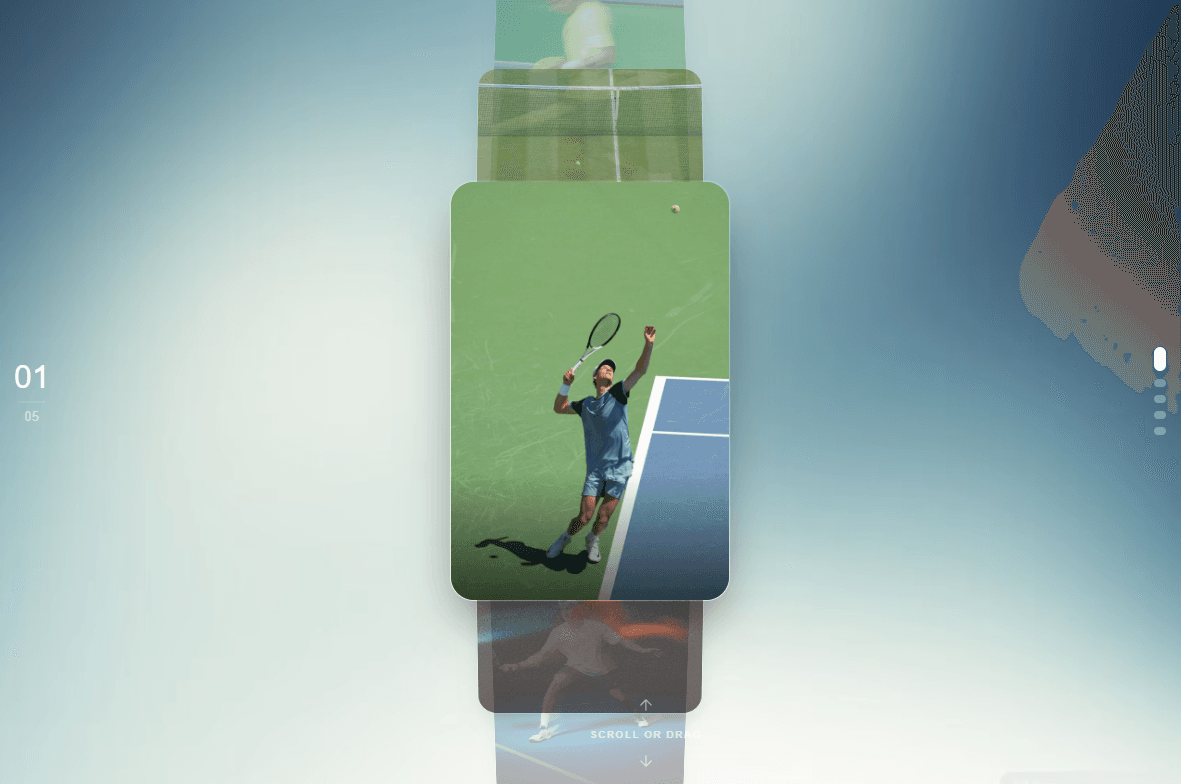 VerticaI Carousel