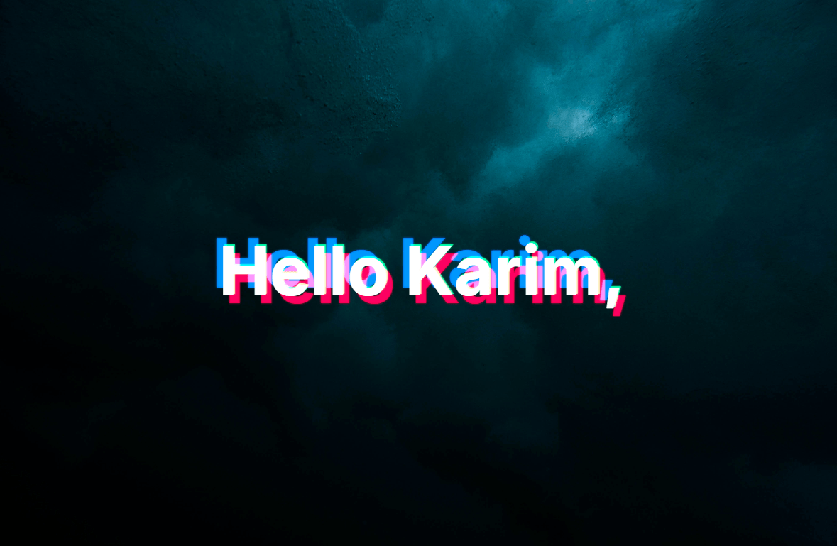 Disco Shadow Text