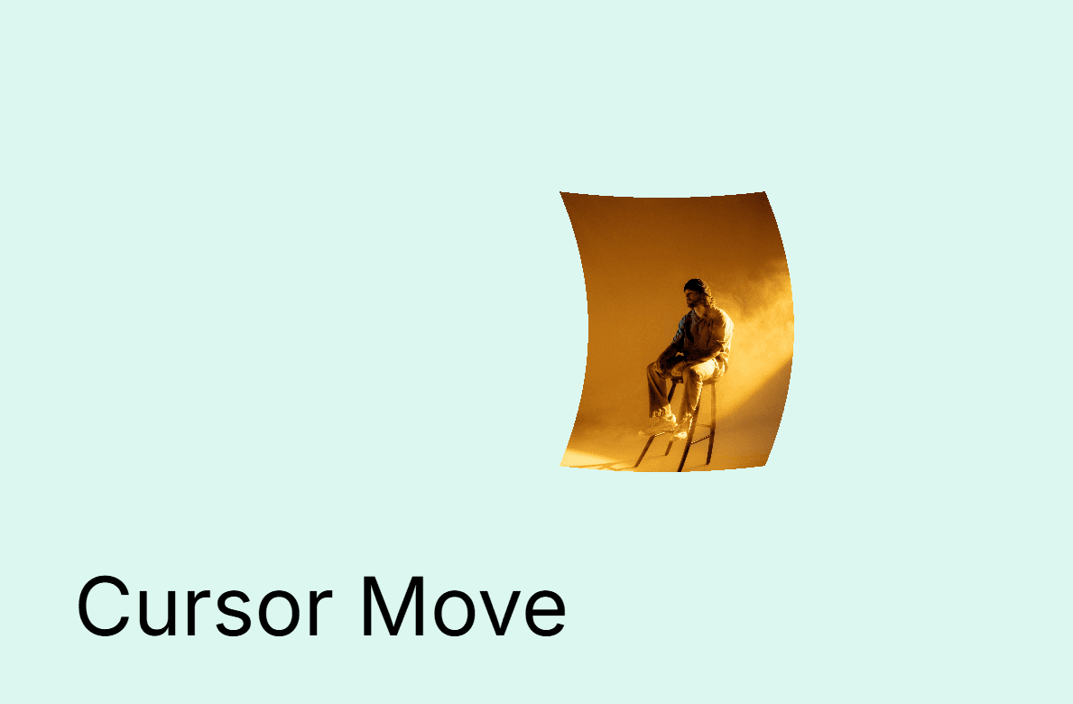 Bend Image Cursor