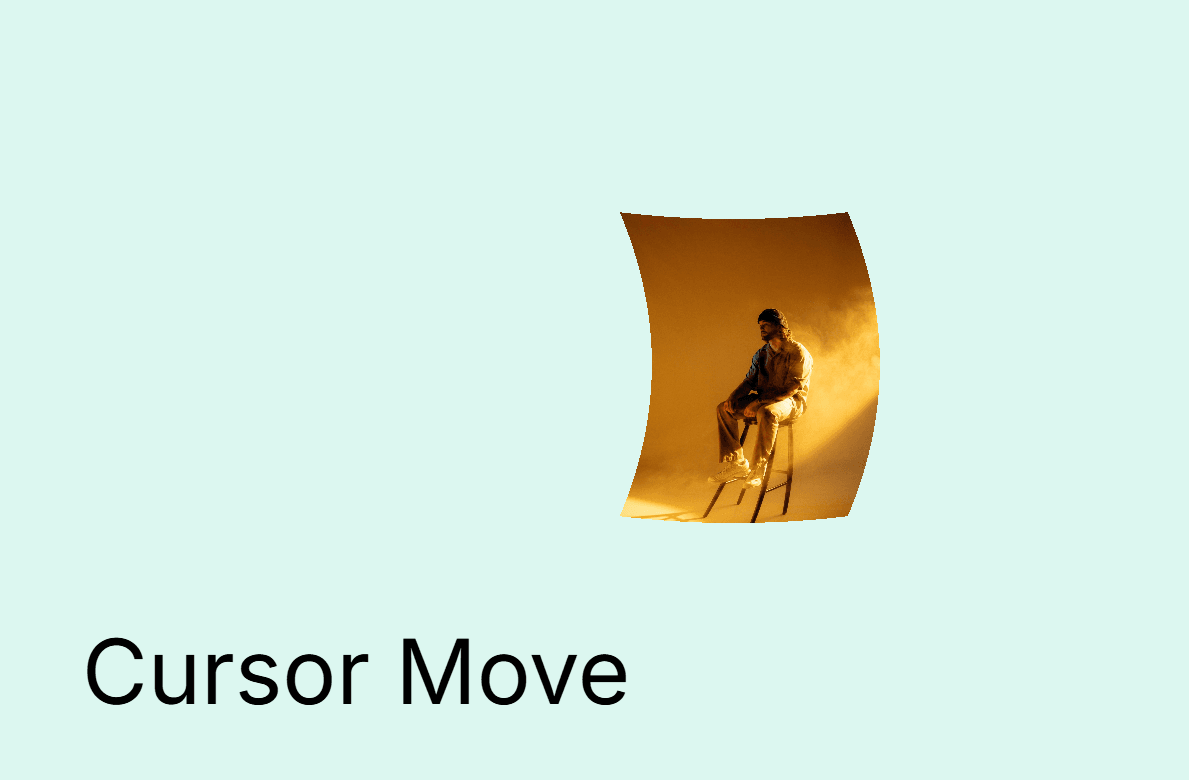 Bend Image Cursor