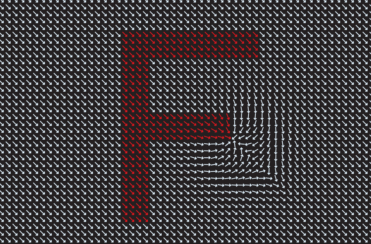 Arrow Letter BG