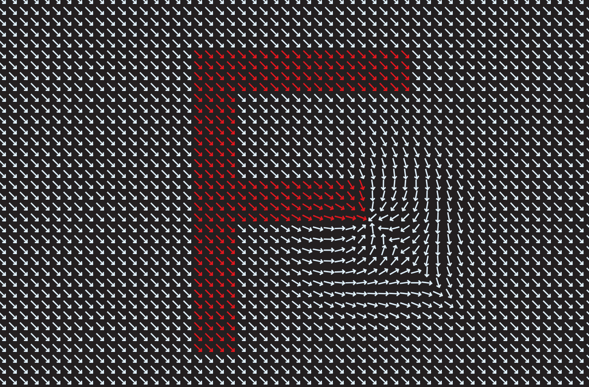 Arrow Letter BG