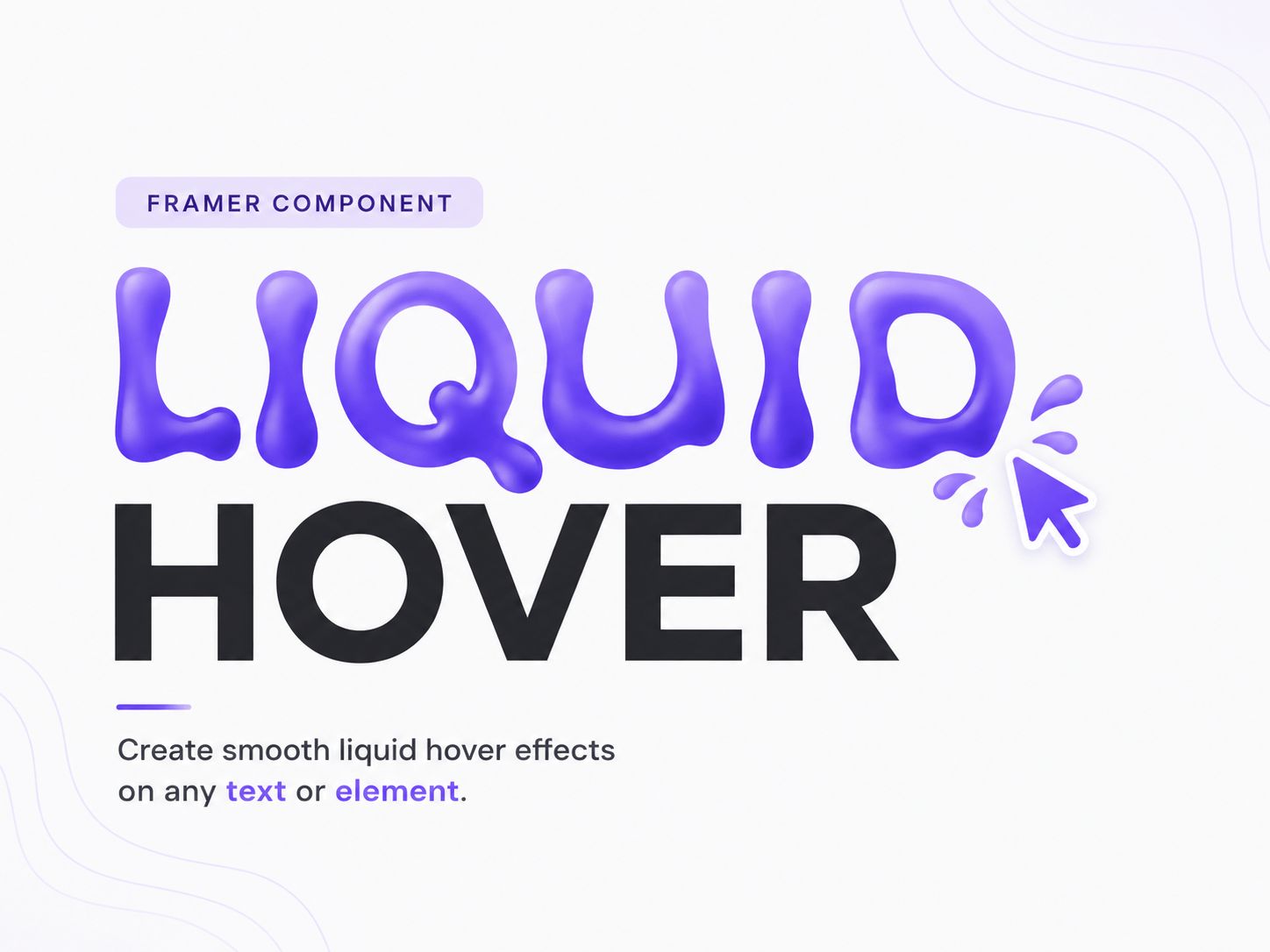 Text Liquid Hover
